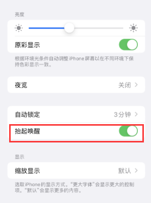 阜城苹果授权维修站分享iPhone轻点无法唤醒怎么办