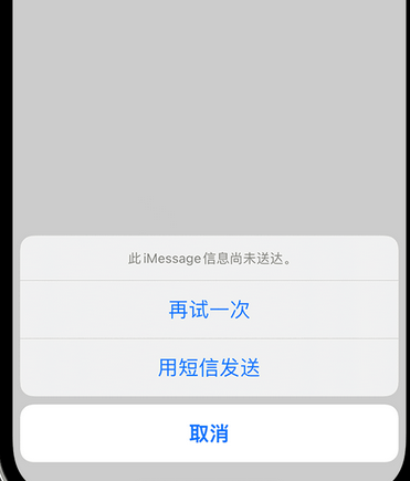 阜城apple维修iPhone上无法正常发送iMessage信息