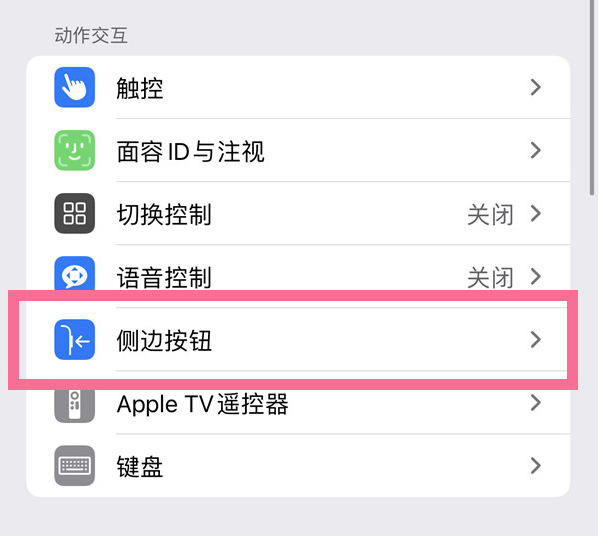 阜城苹果14维修店分享iPhone14 Plus侧键双击下载功能关闭方法 