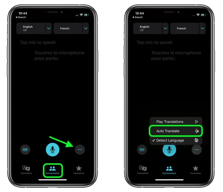 阜城苹果手机维修分享iOS 15 “翻译” App 新改进 