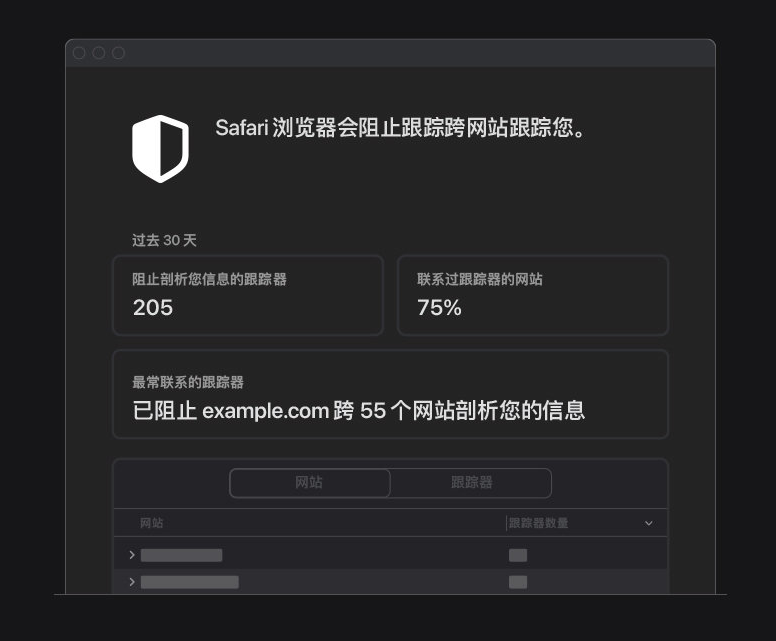 阜城苹果手机维修分享如何在 Safari 浏览器中查看和打开隐私报告 