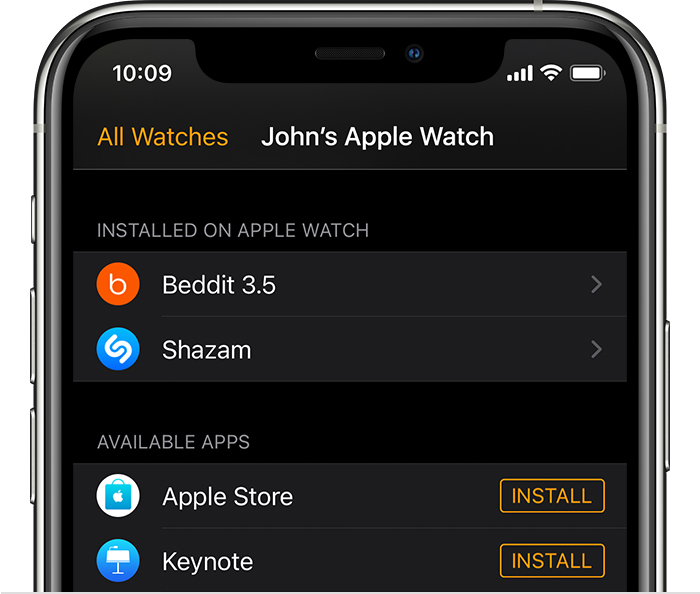 阜城苹果手机维修分享如何在 Apple Watch 上下载应用 