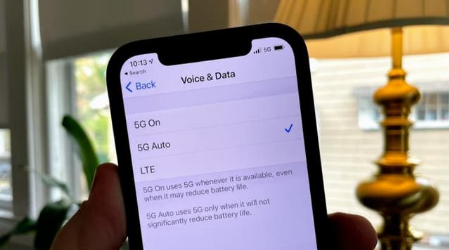 阜城苹果手机维修分享iPhone 12如何打开或关闭5G网络 