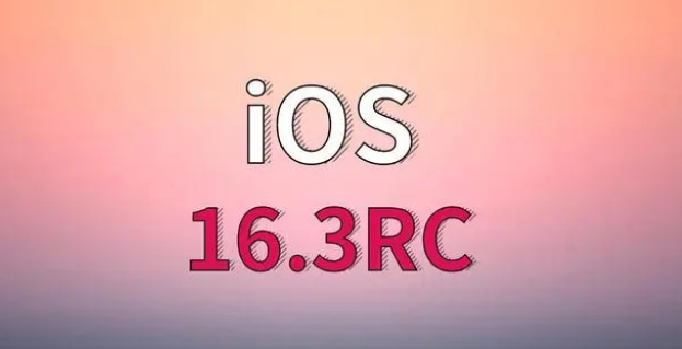 阜城苹果手机维修分享iOS 16.3 RC版升级_iOS 16.3 RC版一键刷机教程 